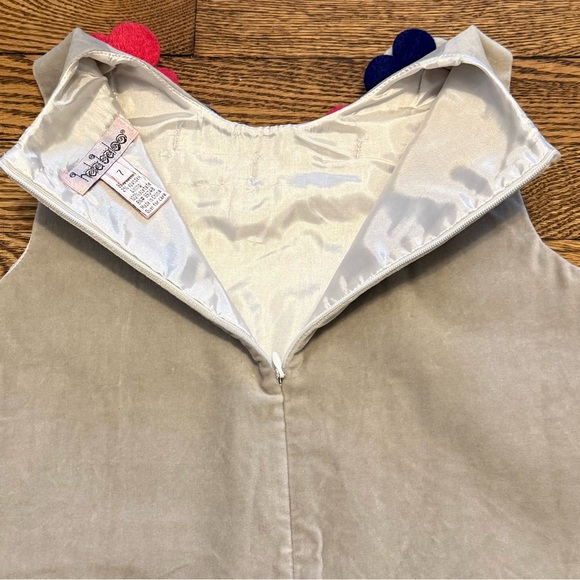 Halabaloo Sz 7 Velvet Shift - Picture 5 of 8